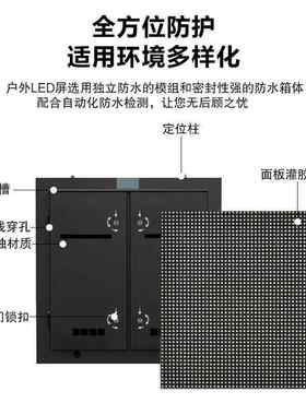 户外led显屏p示2.P35P4全彩屏显示室外商场舞台屏广告电OY子大屏