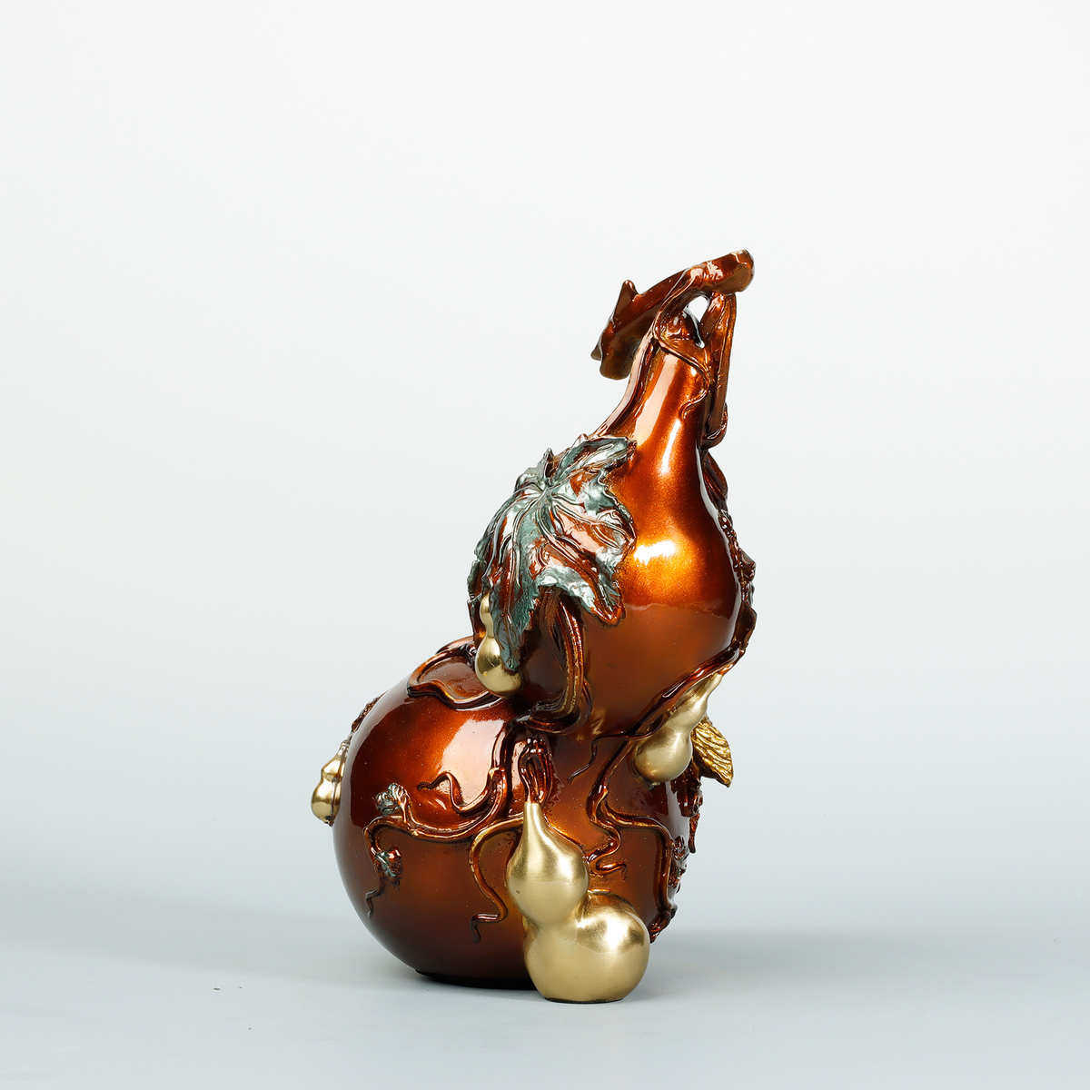 葫芦摆件 办公室福寿葫芦 家居客厅卧室铜葫芦工艺品铜制黄铜,特色手工艺,其他特色工艺品,淘宝优惠券,粉丝福利购,淘宝优惠卷