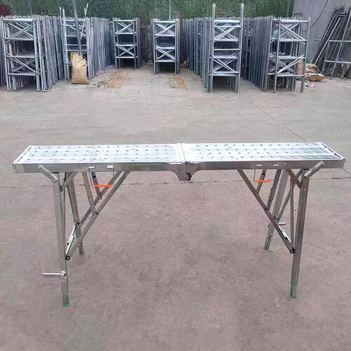 便携式装修折叠马凳 可折叠升降加厚折叠马凳 伸缩马登脚手架马镫