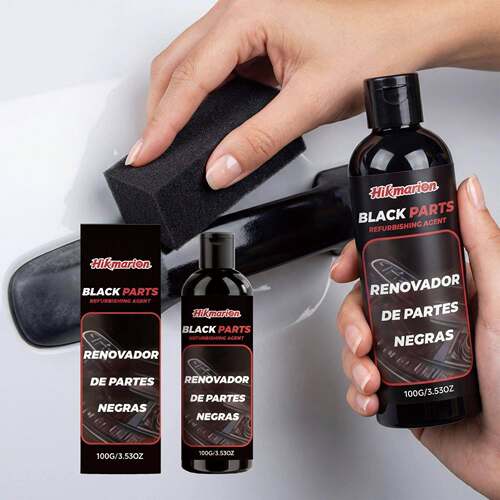 Hikmarion Car Black Part Refurbishment Paste - For Restoring