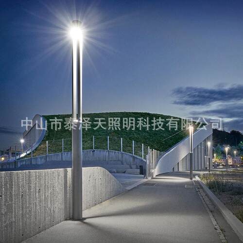厂家直le3米5米户外圆柱形TYD02铝型灯材景观广场园林公销园庭d院