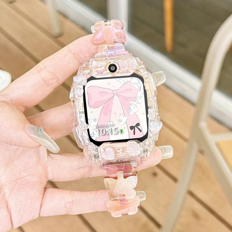 小天才蝴蝶适用电话手表表带腕带