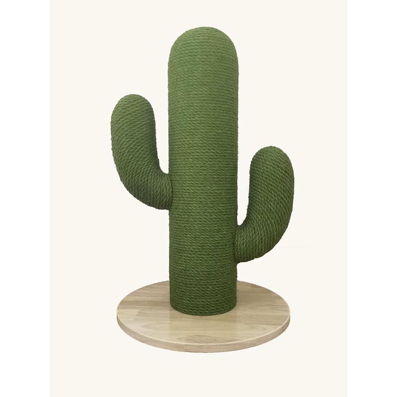 猫爬架仙人掌猫抓板爬树猫树磨爪实木猫窝猫抓架剑麻猫抓柱猫架