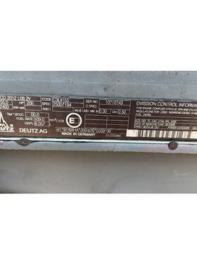 德国道依茨DEUTZ DIESEL ENGINE 型号TCD2012L062V提供整机及配件