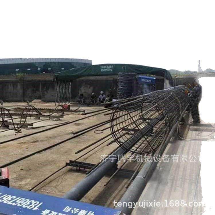 数控钢筋笼滚笼机2000型大型数控钢筋笼地笼机厂家桥梁钢筋成型机