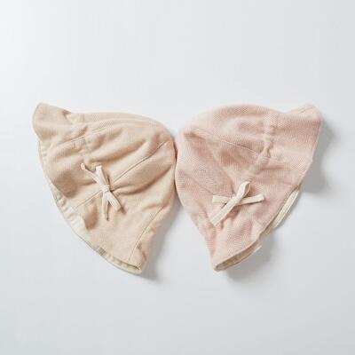 防晒帽儿童一岁婴儿春季帽子春秋新品韩版女童保暖遮阳呢子盆帽淑