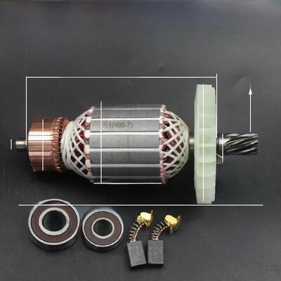 电锯转子9齿配马特5016电炼锯齿55粗马特405伐木锯电炼锯配件定子