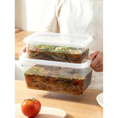 plastic food fruit storage box container lunch fridge big
