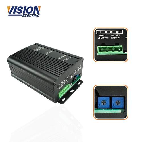 国产 柴油发电机组电瓶 蓄电池自动充电器BAC06A开关电源 12v 24v