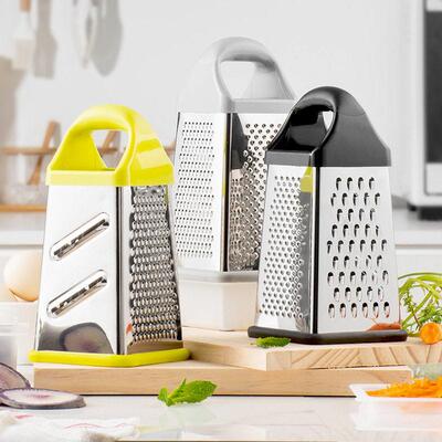 Cheese grater Box Grater-4 Sides Stainless Steel不锈钢四面刨