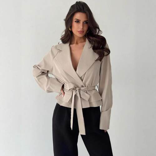 Women's Casual Solid Color Set Long Sleeve Round Neck