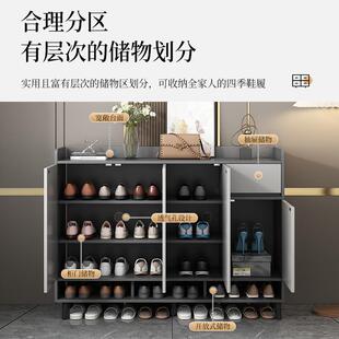 鞋 C13纳储架物柜子入户玄 容一体柜家用口楼门道大量多层靠墙收JX