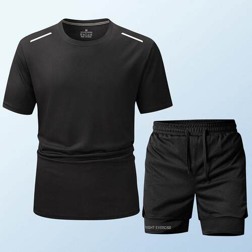 2026 New Men's Quick-Dry Short Sleeve Set Available, Ice