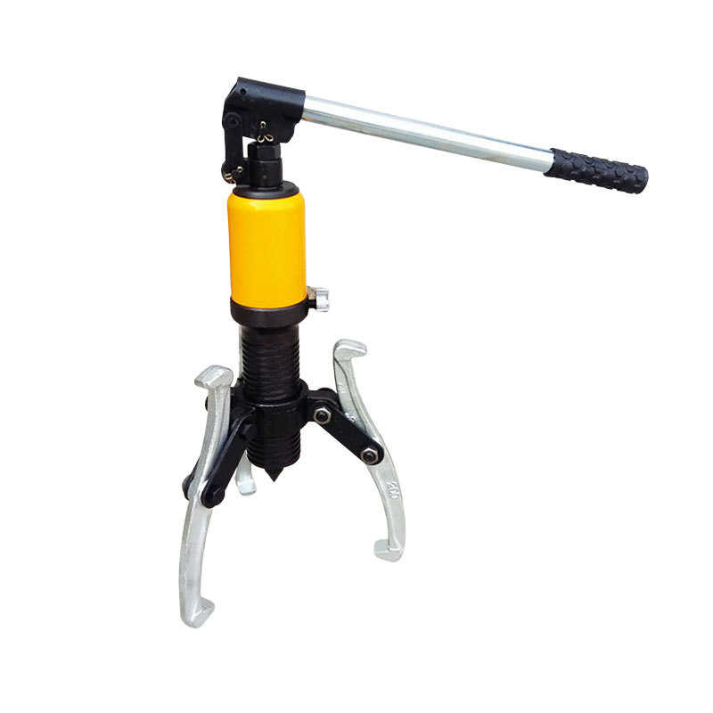 液压三爪拉马厂家现货整体式轴承拔轮器可换式手动一体式液压拉马