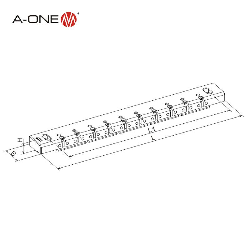A-ONE线切割机床夹持大型工件用夹紧梁 数控线切割加工常用夹具图片