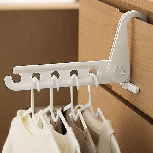Foldable Hanger for Home Use, Pants and Clothes Hanger, Port