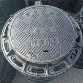 球墨铸铁井盖7000 80方578政圆形铸铁井盖小区市雨水篦子