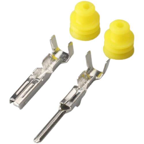 DJ7021-1.5-11/21汽车防水连接器2p AMP接插件 282104-1 282080-1