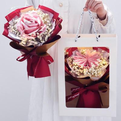 有钱花花束材料珍珠半成品有钱花现金花束包装纸diy材料包