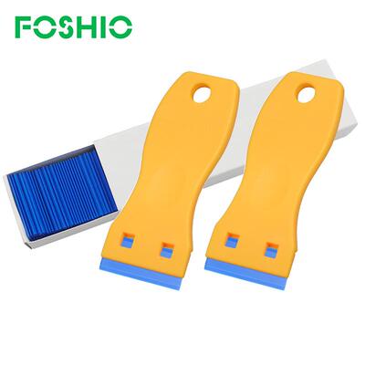 高档FOSHIO汽车贴具工除胶铲刀多功塑料玻能璃去膜胶清洁刮刀铲墙