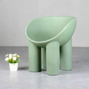 象腿儿童椅户外塑料矮凳幼儿园活动椅北欧设计师巨象椅卡通动物凳