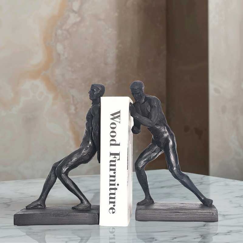 现代简约运动风人物雕塑客厅电视柜摆件书房摆设品样板房软装饰品,家居饰品,装饰摆件,淘宝优惠券,粉丝福利购,淘宝优惠卷