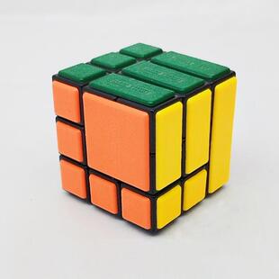 Bandaged Cube限制旋转难度挑战 洞洞插销版 梯色捆绑三阶魔方25号