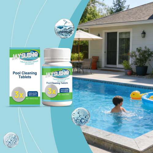 JAYSUING Pool Cleaning Tablets - Gentle and Effective for Re