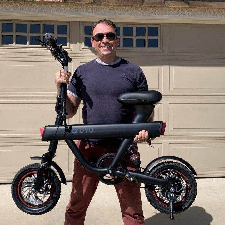 大鱼电动代步车可折叠成人助力新款汽车后备箱便携款小巧方便充电