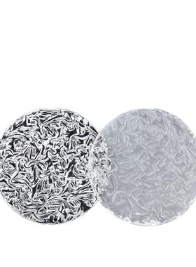 样板房装饰品玻璃圆形装饰摆件