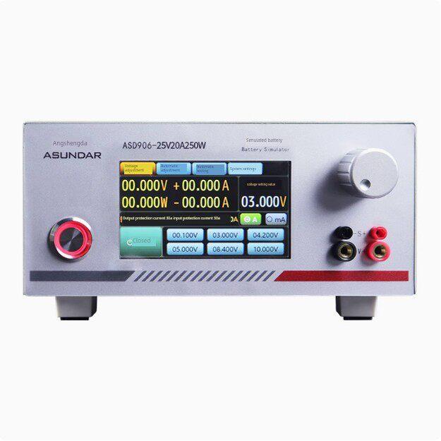 昂升达模拟电池测试仪Asd906B保护板测试仪电池模拟器25V20A200W