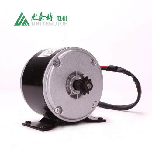 永磁直流高速有刷马达电机MY1016-350W 滑板车休闲车小电摩