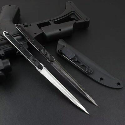 Hn9茶道破冰锥440C不锈钢户外自卫不锈钢茶针车K护套工具多用方便