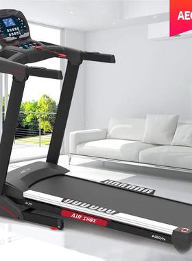 高档板AEON正伦用电动智能跑步机A170软跑可跑折家叠步机健身器材