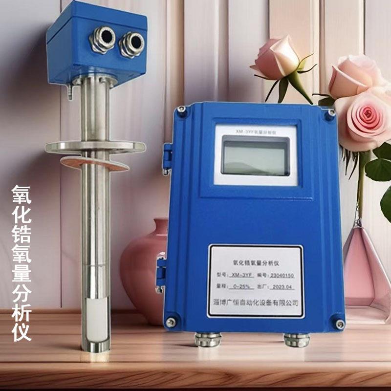 顺丰包邮氧化锆分析仪精度氧气浓度检测仪锅炉烟道含氧量分析仪