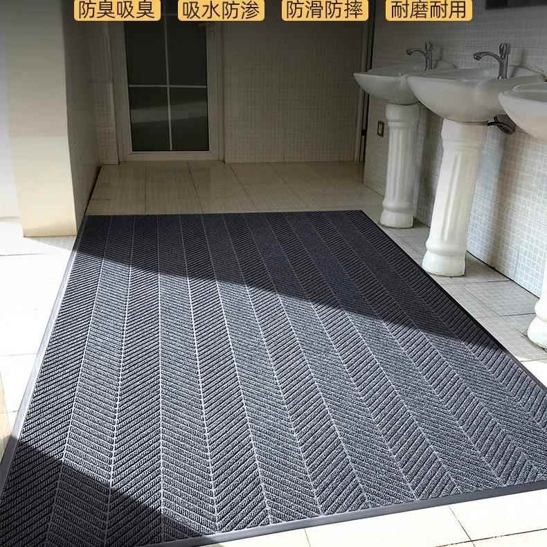 公共厕所滑地垫卫生间门口吸水耐地毯手间洗手07739459池脚垫防脏