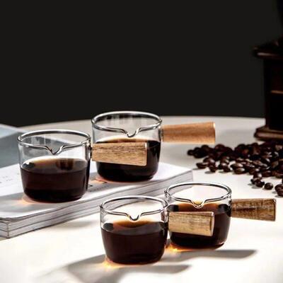 Multi-functional Taste Dish Coffee Mini Milk Cup Hand-draw S