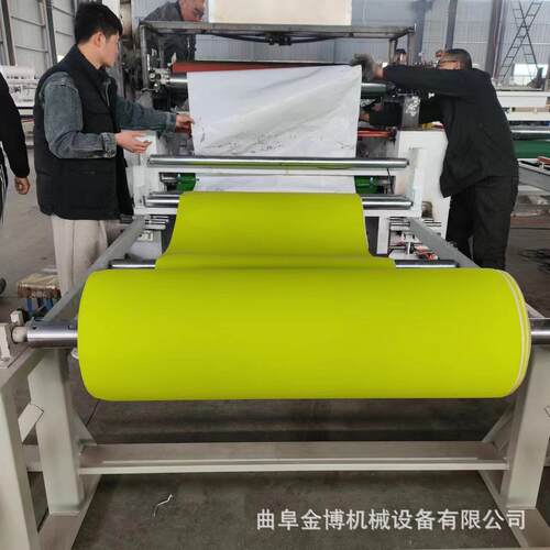 eva复合机器无皱痕不起泡热熔胶涂布复合机EVA铝板复合机两卷合一