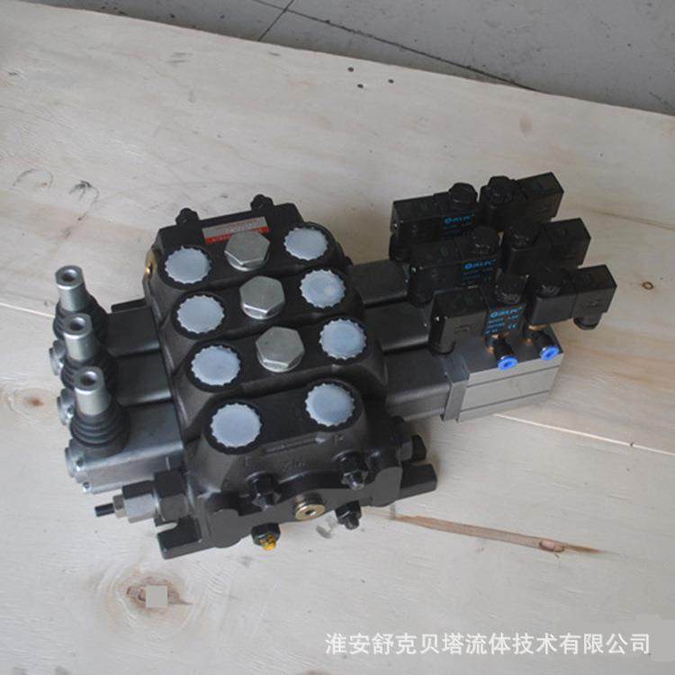 DCV100-ODQ电气控垃圾车液压多路阀