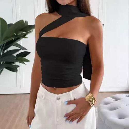 Womens Summer Sexy Casual Halter Neck Top Fashion Tank Top