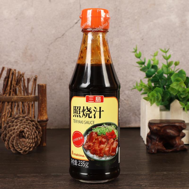 鳗鱼汁三岛日式照烧汁235g*2瓶鸡肉盖饭料理鳗鱼酱汁烤翅腌