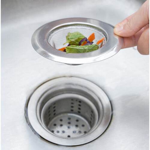 Stainless Steel Sink Strainer Kitchen Vegetable Basin Filter