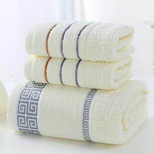 纯棉毛巾浴巾三件套 3pcs Luxury Bath Towel Set Cotton Towels