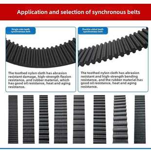 455 橡胶同步带Htd445 450 5m齿形传动带