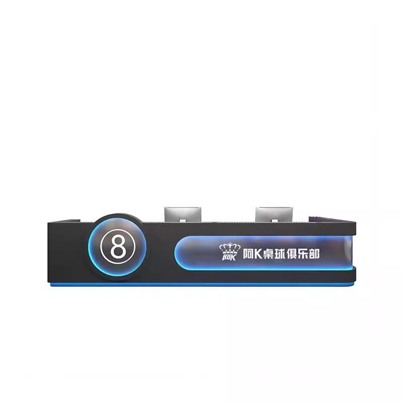 工业风台球厅收银台网咖收银台足浴KTV健身房前台酒吧接待柜台