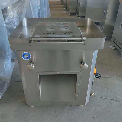 不锈工程款肉机用全自动鲜肉JQJ切片机切大型切肉机钢切丝机工商