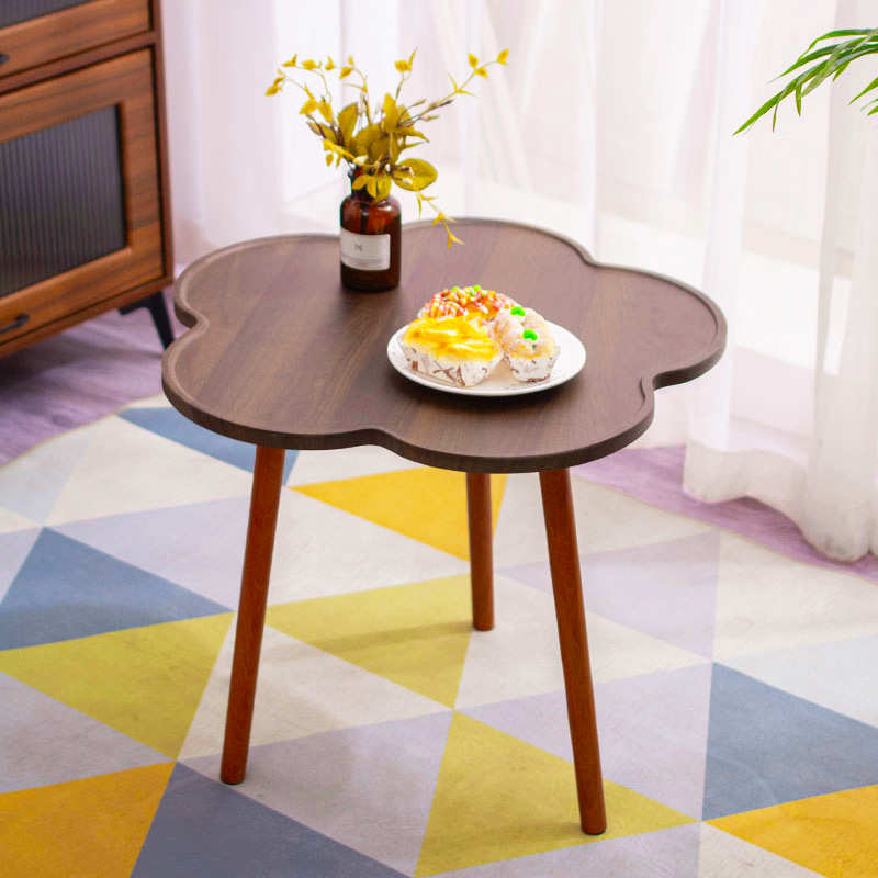 茶几飘木纹台阳台家用客厅小小窗阳台小户型客厅书房茶桌梅花茶