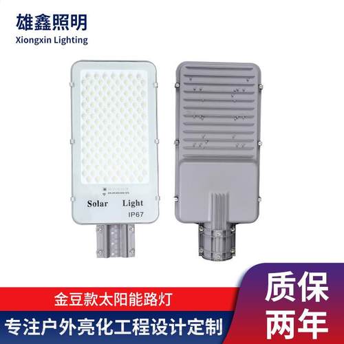 100W小区庭院灯户外路灯头小金豆路灯LED市电道路照明灯强光