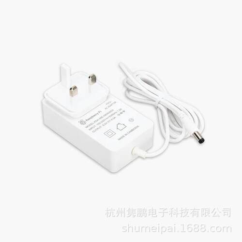 Raspberry Pi 树莓派Build HAT 电源 48W（8V DC，6A）电源