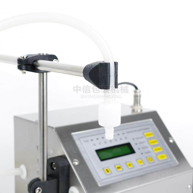 ZNESUN数控小767型液体灌装机GK-160A果汁O净饮料纯水3F.5L灌装机